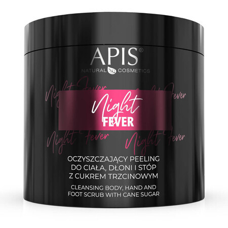 Apis Night Fever, purifying scrub for body, hands and feet, 700 g