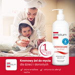 Emolium Dermocare Set, feuchtigkeitsspendendes Waschöl, ab 3 Monaten, 400 ml + cremiges Waschgel, ab 1 Monat, 400 ml