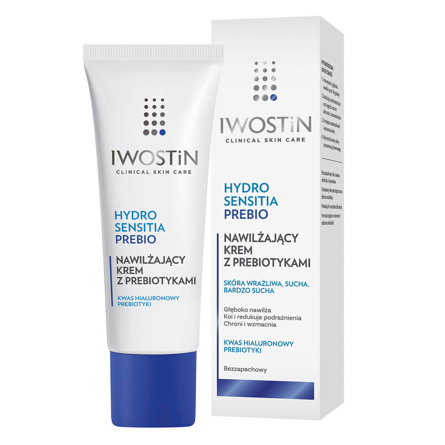 Set Iwostin Hydro Sensitia Prebio, micellar gel, 200 ml + moisturizing cream, 50 ml