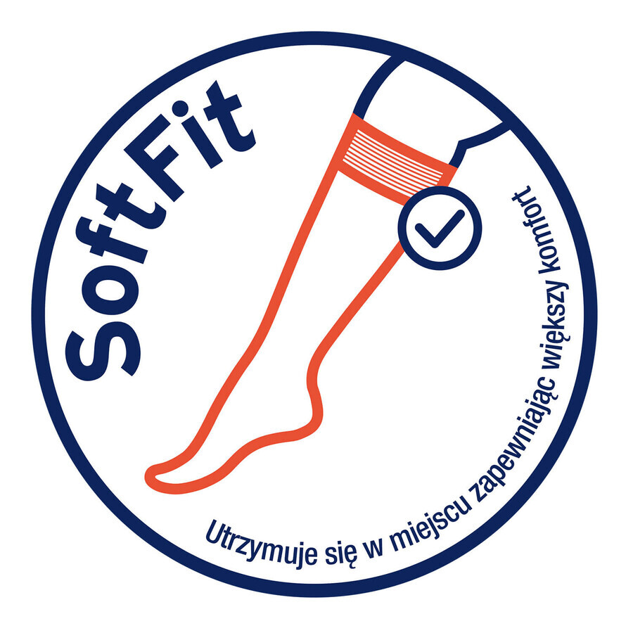 Jobst Ultra Sheer, chaussettes de compression pour le genou, CCL2, bout fermé, taille 2, naturel