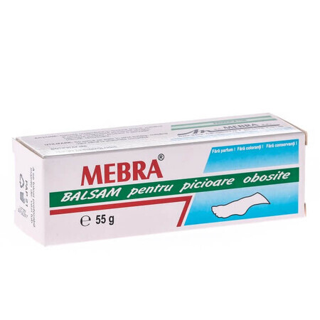 Balsamo per piedi stanchi, 55 g, Mebra