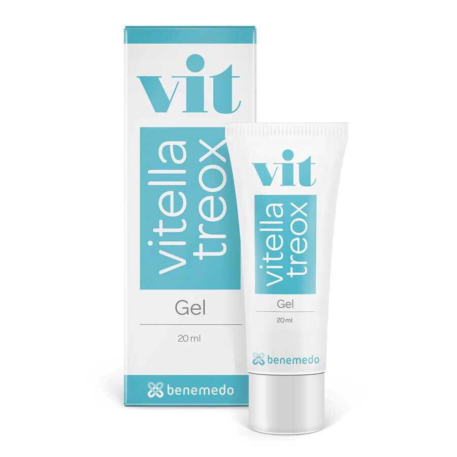 Vitella Treox, gel voor regeneratie en reconstructie van de geïrriteerde huid, 20 ml