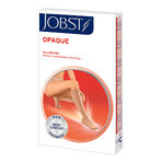 Jobst Opaque, compressiekniekous, CCL2, gesloten teen, maat 5, naturel