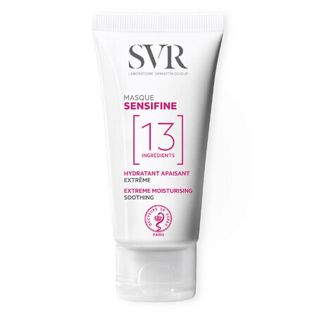 SVR Sensifine Masque SOS, mască calmantă pentru pielea iritată, reactivă, hipersensibilă, 75 ml