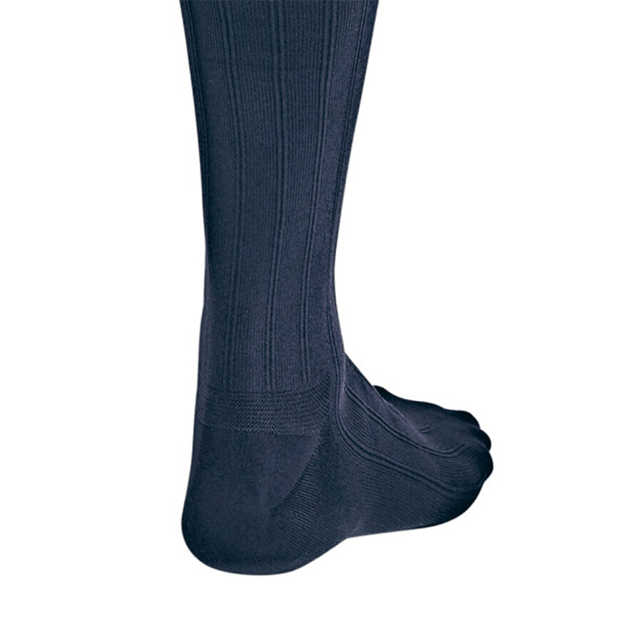 Jobst For Men Explore, calcetines de compresión para la rodilla, CCL2, puntera cerrada, talla 2, azul marino