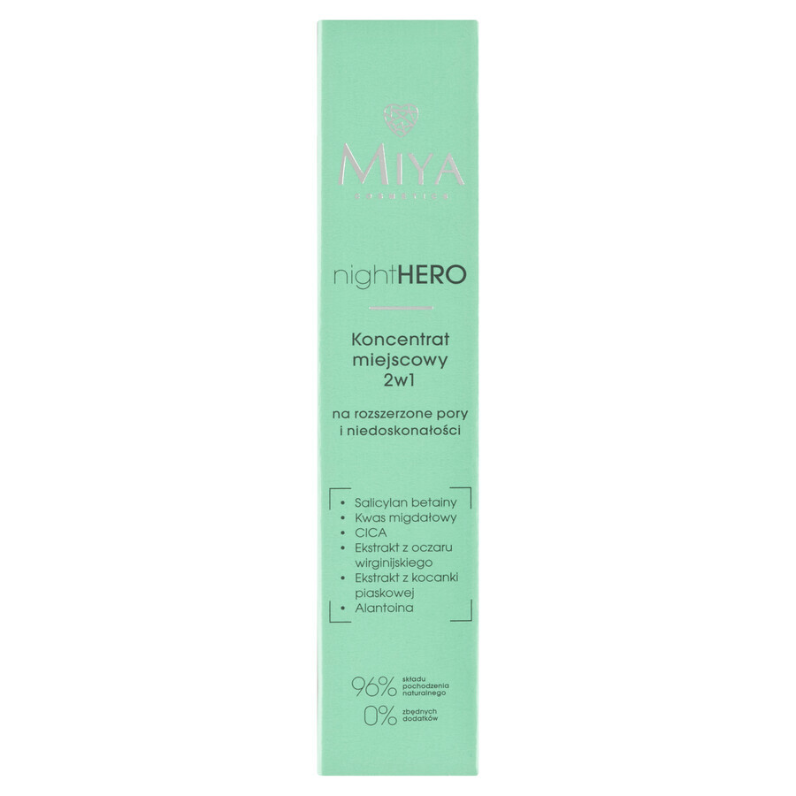 Miya nightHero, 2-in-1 topisch concentraat, 15 ml