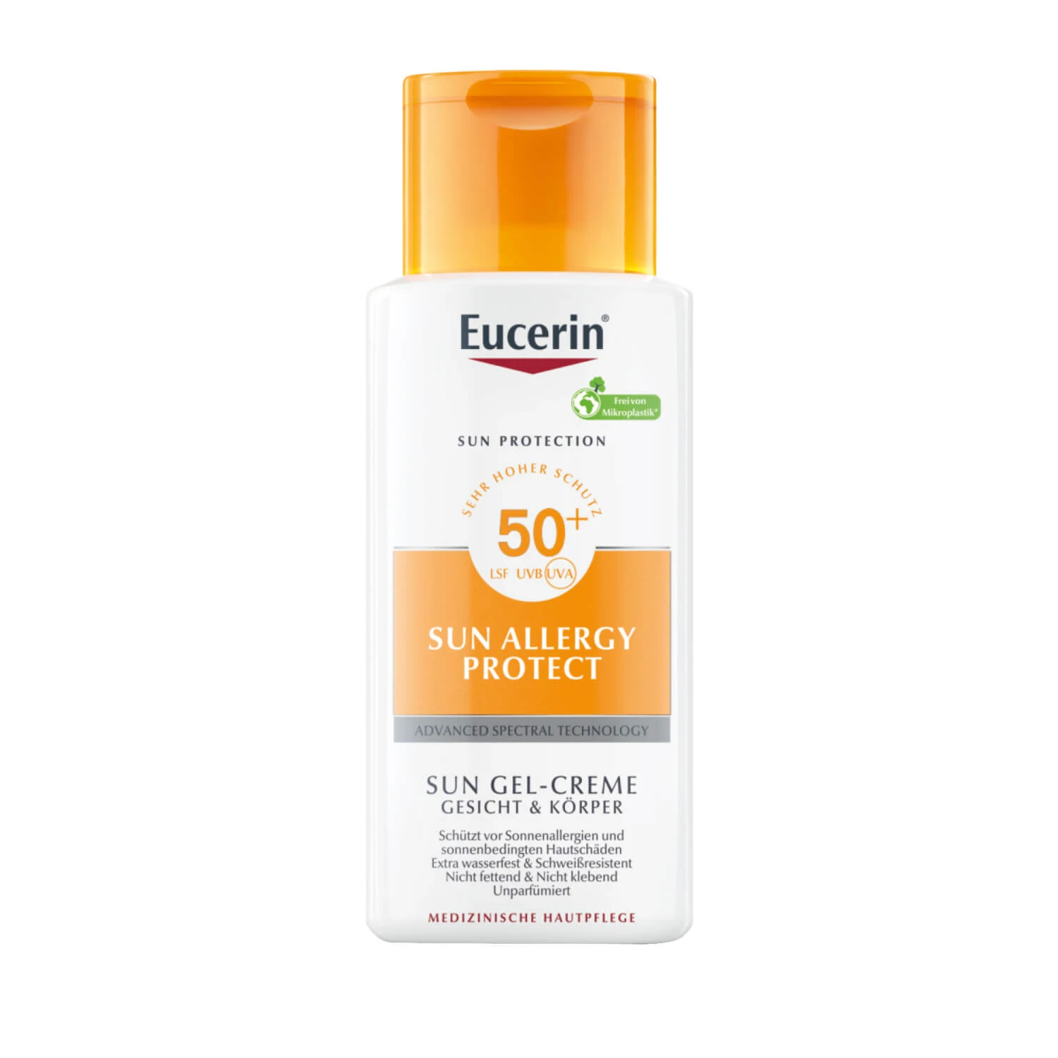 Eucerin Sun Allergy Protect, gel-crème voor gezicht en lichaam, SPF 50+, 150 ml