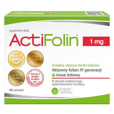 ActiFolin 1 mg, 60 tabletten