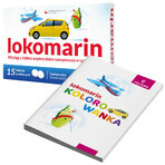 Lokomarin, 15 filmomhulde tabletten + gratis kleurboek