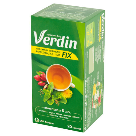 Verdin Fix, 20 pliculețe