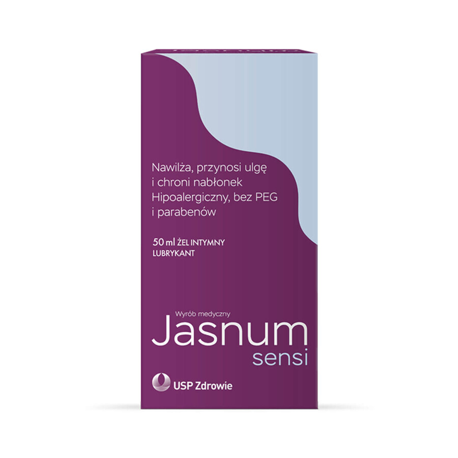 Jasnum Sensi, gel intim, 50 ml