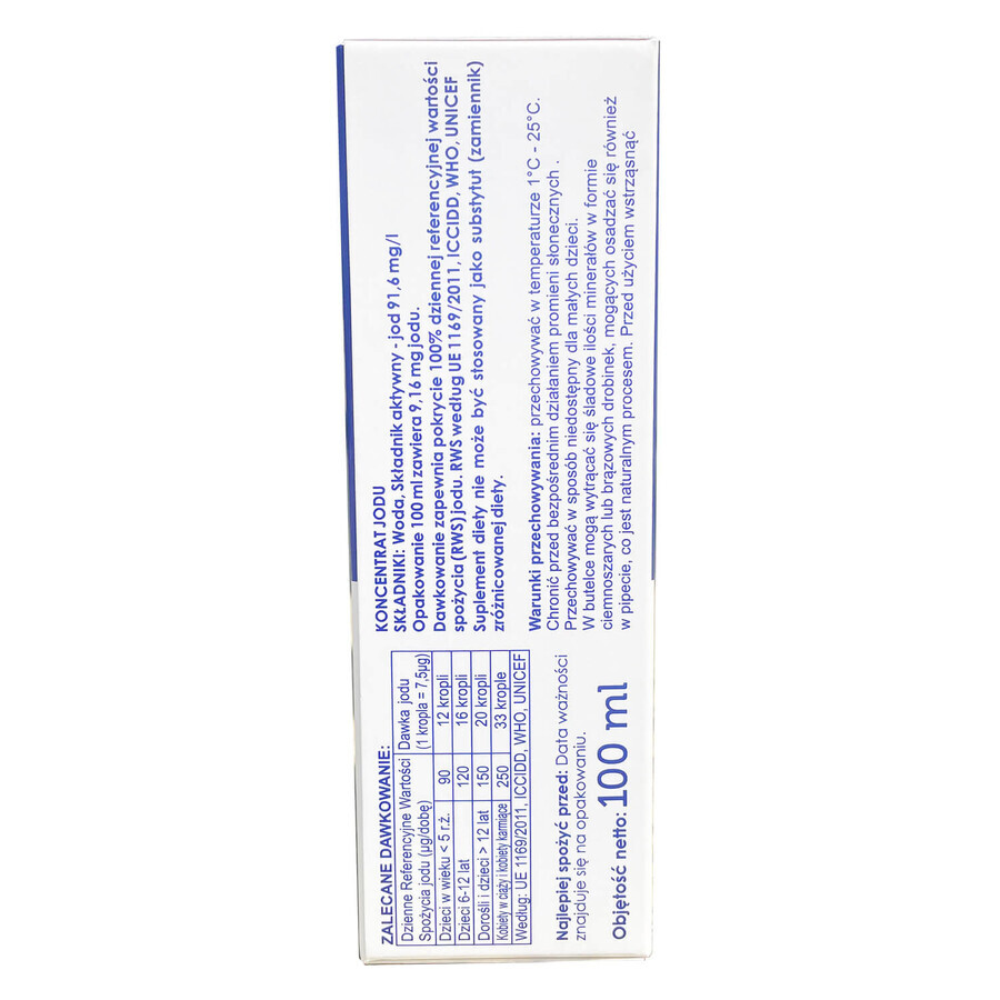 Iodica, jodiumconcentraat, vloeibaar, 100 ml 