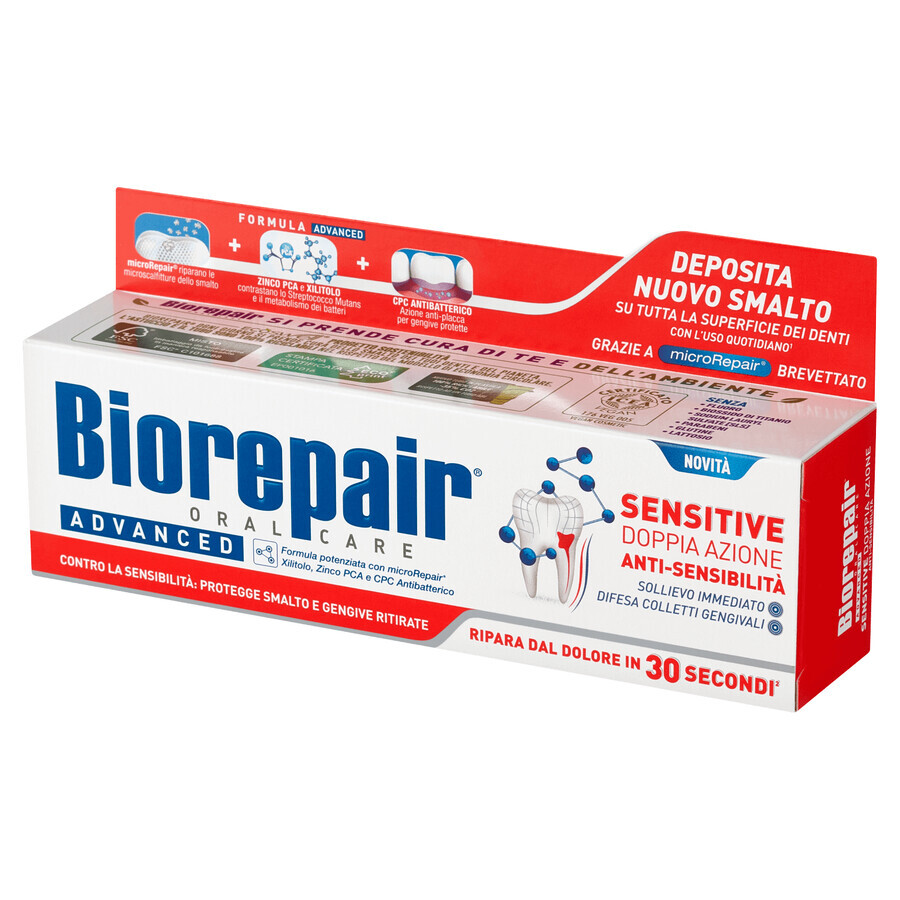 Biorepair Peribioma, tandpasta, bescherming van het tandvlees, fluoridevrij, 75 ml