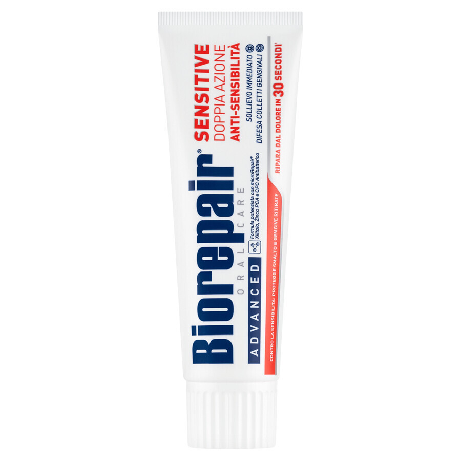 Biorepair Peribioma, tandpasta, bescherming van het tandvlees, fluoridevrij, 75 ml