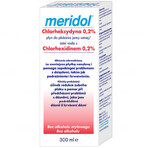 Meridol Chlorhexidine 0.2%, mouthwash, alcohol-free, 300 ml