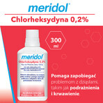 Meridol Chlorhexidine 0.2%, mouthwash, alcohol-free, 300 ml