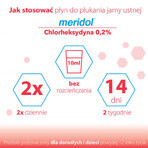 Meridol Chlorhexidine 0.2%, mouthwash, alcohol-free, 300 ml