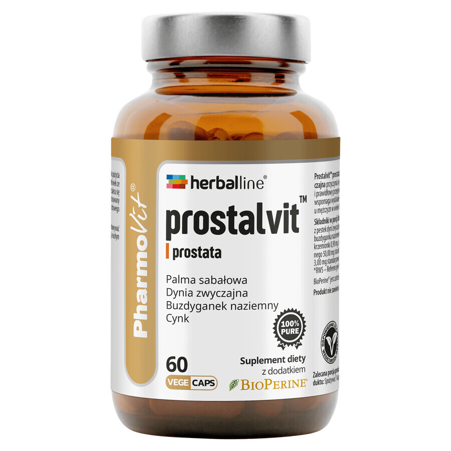 PharmoVit HerbalLine Prostalvit Prostate, 60 herbal capsules