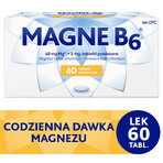 Magne B6 48 mg + 5 mg, 60 film-coated tablets