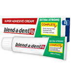 Blend-a-dent Complete, Adhésif pour prothèses dentaires, Neutre, 47 g