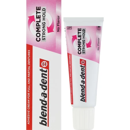 Blend-a-dent Complete, Adhésif pour prothèses dentaires, Neutre, 47 g