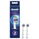 Oral-B 3D White, vervangende opzetborstels voor een Clean Maximiser elektrische tandenborstel, EB 3DW 18-2 N, 2 stuks