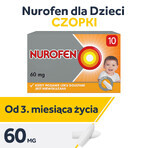 Nurofen für Kinder 60 mg, Zäpfchen, 10 Stück