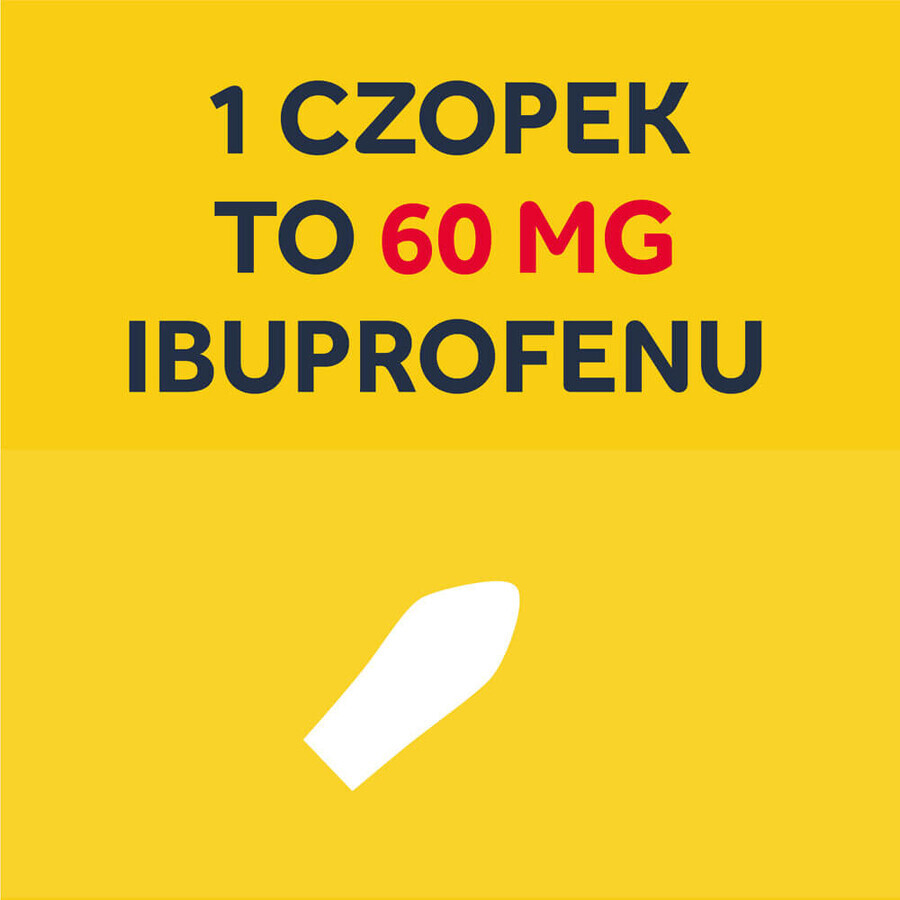 Nurofen für Kinder 60 mg, Zäpfchen, 10 Stück