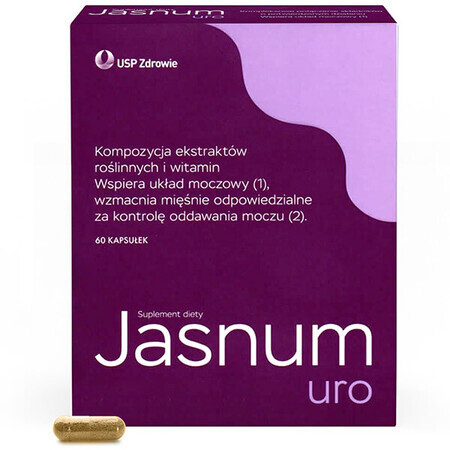 Jasnum Uro, 60 cápsulas