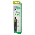 Sunstar Gum Sonic Daily, brosse à dents sonique, noire, 1 pièce