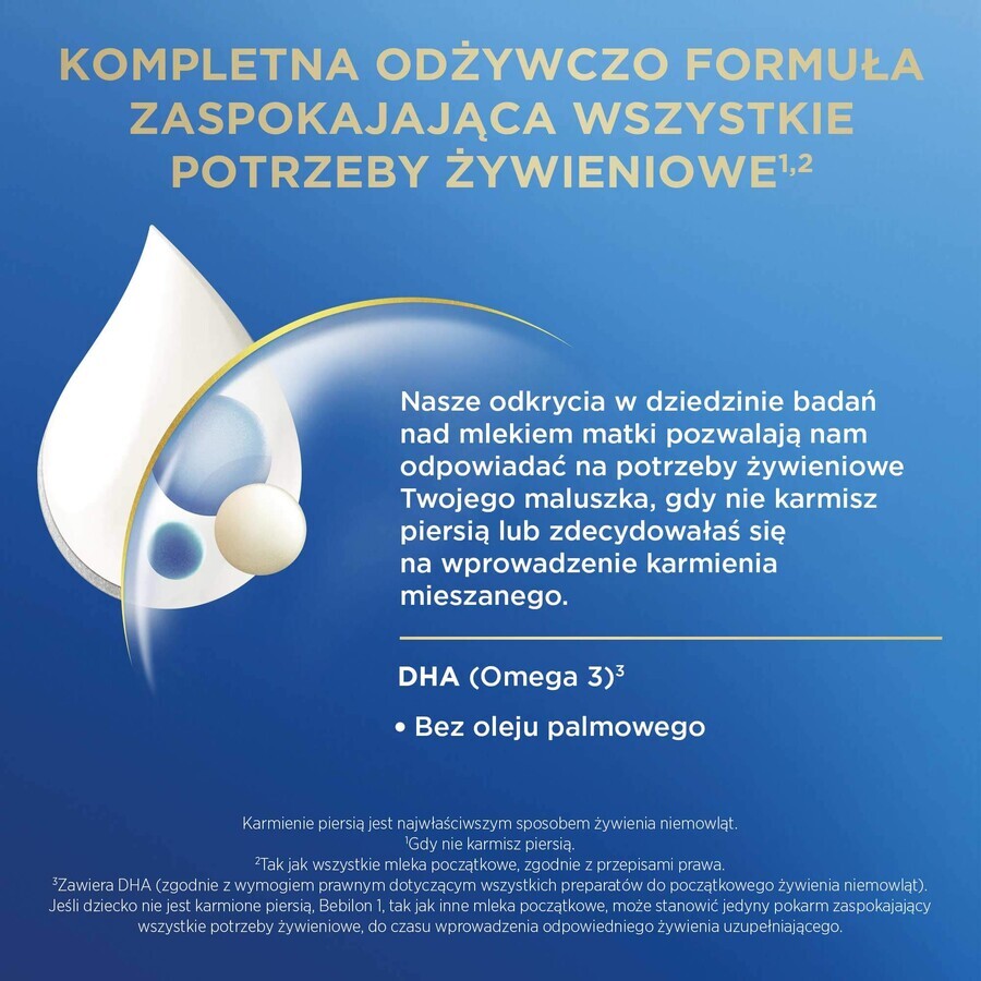 Bebilon Advance Pronutra 1, zuigelingenmelk, vanaf de geboorte, 350 g