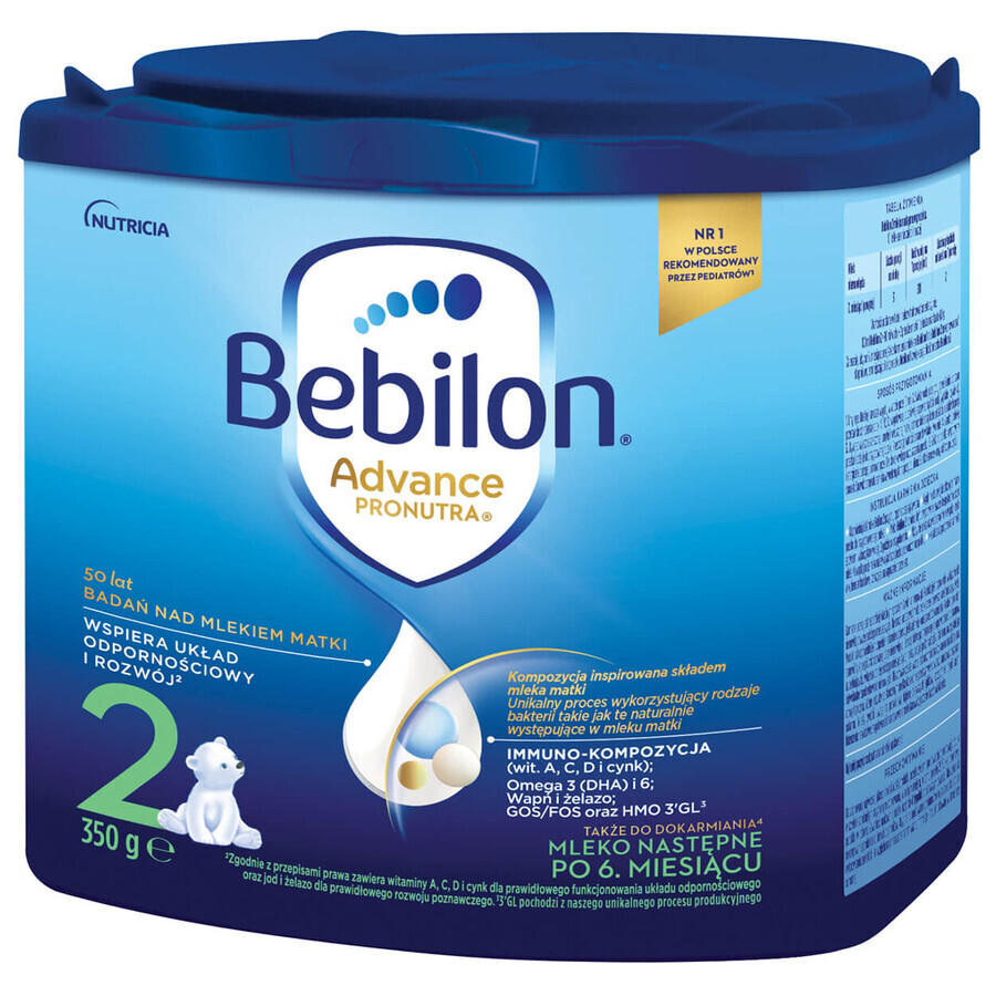 Bebilon Advance Pronutra 2, opvolgmelk, vanaf 6 maanden, 350 g