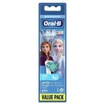 Oral-B Kids Stages Power, cabezales de cepillo de dientes eléctrico, Frozen EB10s-4, más de 3 años, ultrasuave, 4 piezas