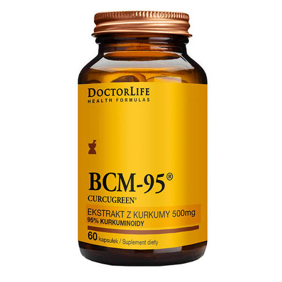 Doctor Life BCM-95, extract de turmeric, 60 capsule