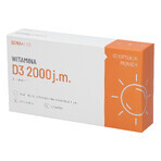 SEMA Lab Vitamina D3 2000 UI, 60 cápsulas blandas