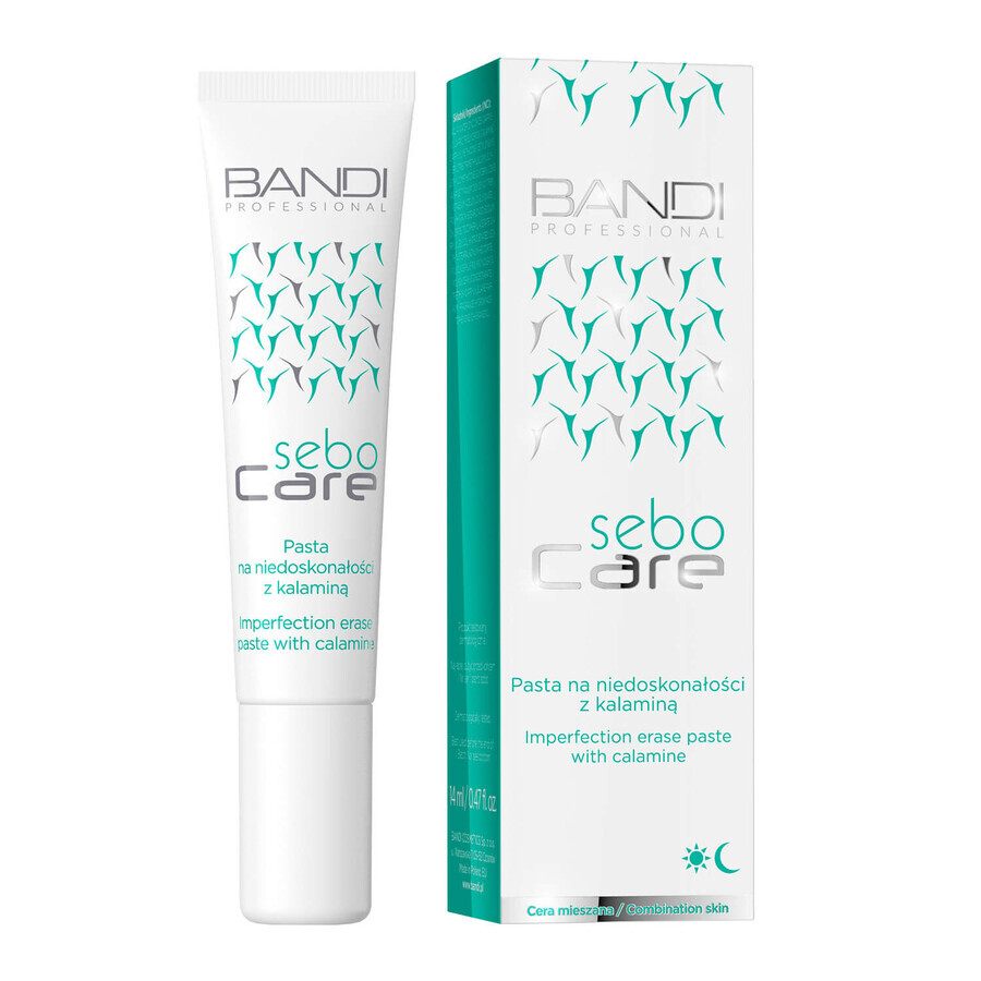 Bandi Sebo Care, pasta voor onvolkomenheden met calamine, 14 ml