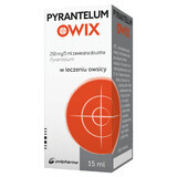 Pyrantelum OWIX, 250 mg/ 5ml, orale suspensie, 15 ml