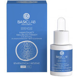 BasicLab Esteticus, hydraterende emoe-gel voor het gezicht met ectoïne 4%, revitaliserend en verzachtend, 15 ml