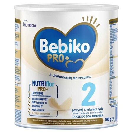 Bebiko Pro+ 2 Nutriflor Pro+, opvolgmelk, vanaf 6 maanden, 700 g