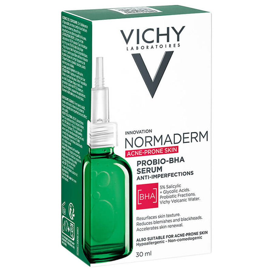 Vichy Normaderm Probio-BHA, anti-acne serum, 30 ml