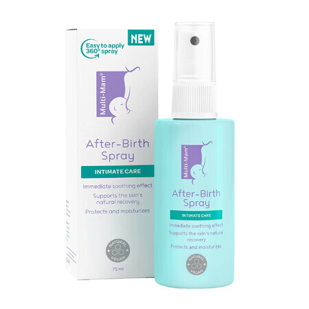 Multi-Mam After-Birth, verzachtende spray voor vrouwen na de bevalling, 75 ml