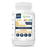 Wish Vitamin B Complex Junior, orange flavor, 120 tablets