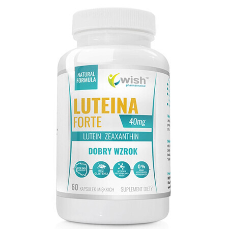 Wish Luteïne Forte 40 mg, 60 capsules