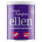 Ellen, tampones probióticos, normales, 12 piezas