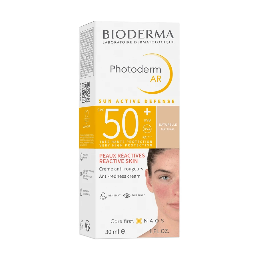 Bioderma Photoderm AR, beschermende tonende crème, gevoelige huid met neiging tot roodheid, SPF 50+, 30 ml