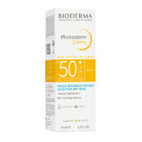 Bioderma Photoderm Creme, schützende Gesichtscreme, trockene Haut, SPF 50+, 40 ml