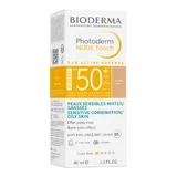 Bioderma Photoderm Nude Touch, minerale foundation met nude-effect, lichte tint, SPF 50+, 40 ml