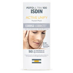 Isdin Fotoultra 100 Active Unify, smetcorrigerende vloeistof, SPF 50+, 50 ml