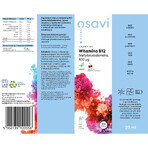 Osavi Vitamine B12 Vital, methylcobalamine 100 µg, orale spray, kersensmaak, 25 ml