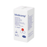 Medicomp pads, non-sterile, non-woven, 4 layers, 30 g/m2, 5 cm x 5 cm, 100 pieces